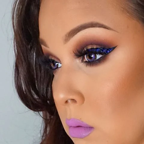 2 Tone Violet Contacts - Image 4