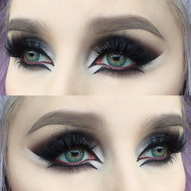 4 Tone Green Colored Contacts - Image 5