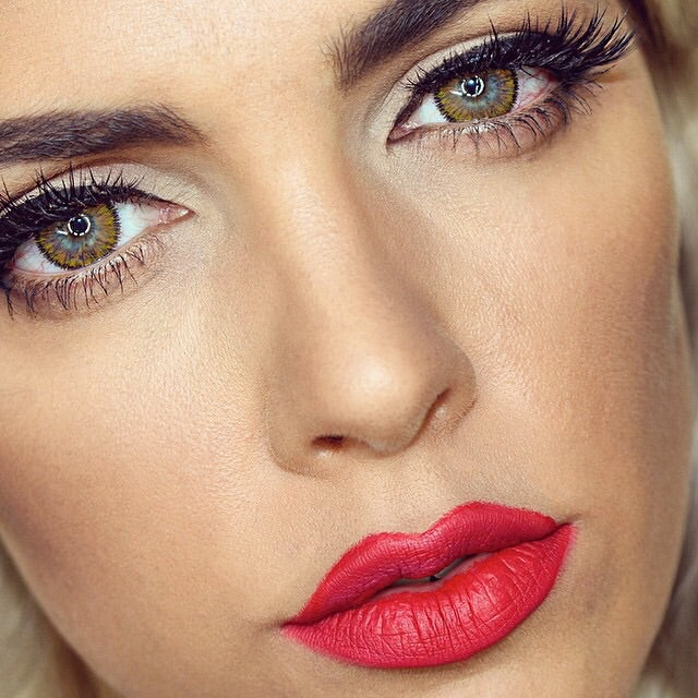 50% Off Honey Colored Contacts - 4 Tone Honey Color - Image 5