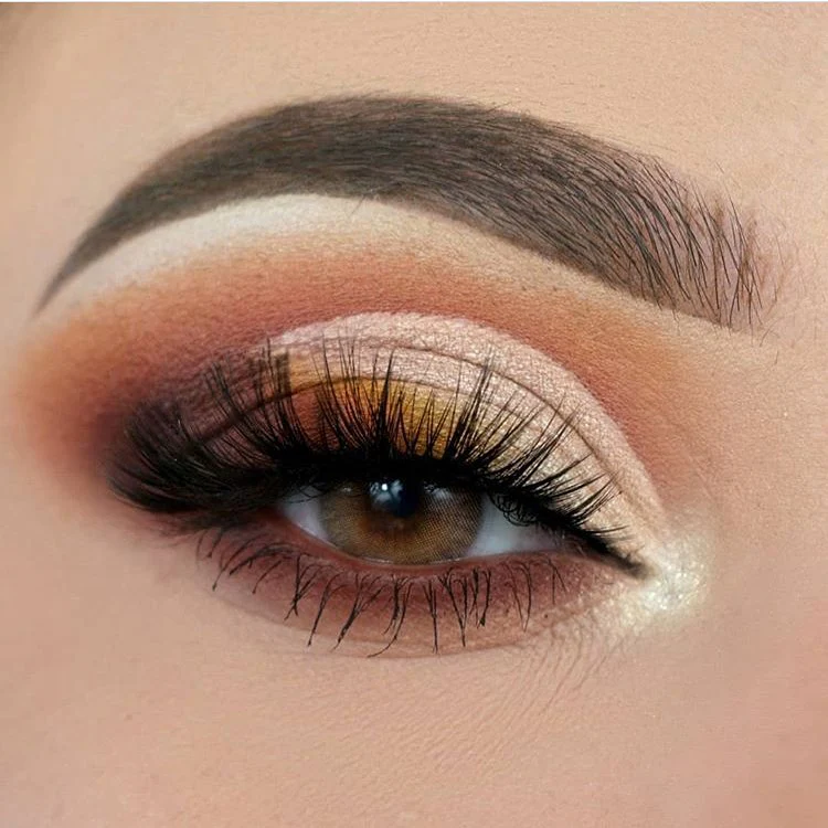 50% Off Light Brown Colored Contacts - Cotton Series Light Brown Lenses - Image 4