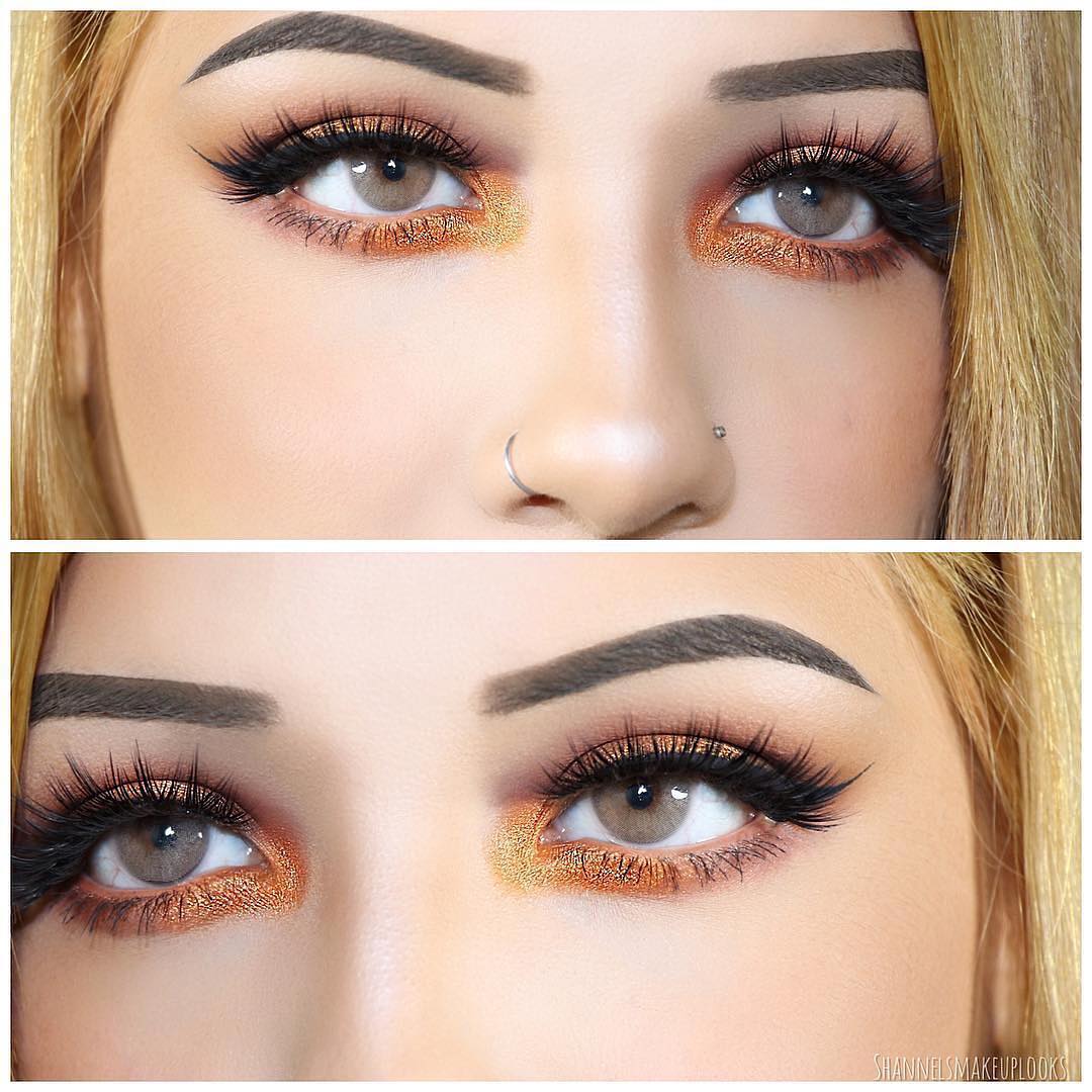 50% Off Light Brown Colored Contacts - Cotton Series Light Brown Lenses - Image 9