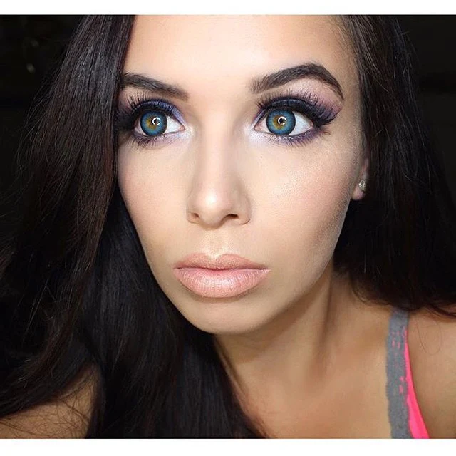 Natsumi Blue Colored Contacts - Image 17