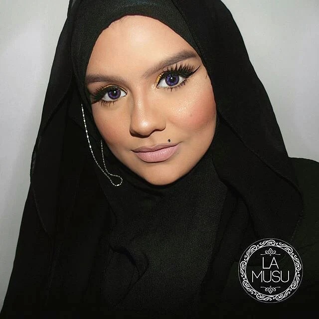 Natsumi Violet Colored Contacts - Image 5